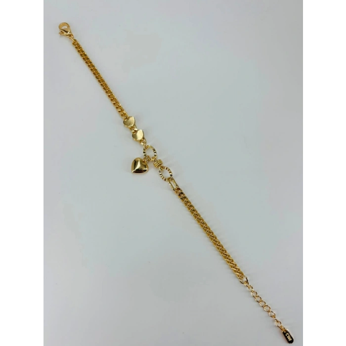 Renk  Pirinç Cm Bileklik 17+4 Cm  - Kbl0480