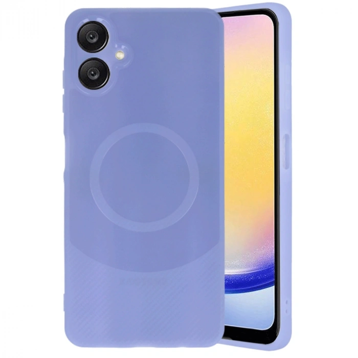 Samsung A06 Kılıf Maya Karbon Kapak - Lila