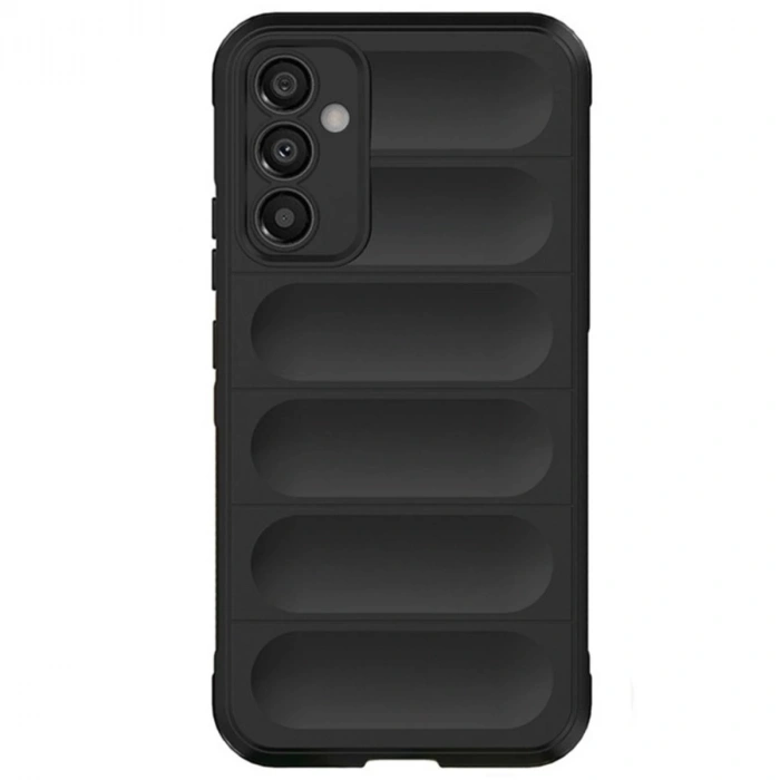 Samsung A56 Kılıf Optimum Silikon - Siyah