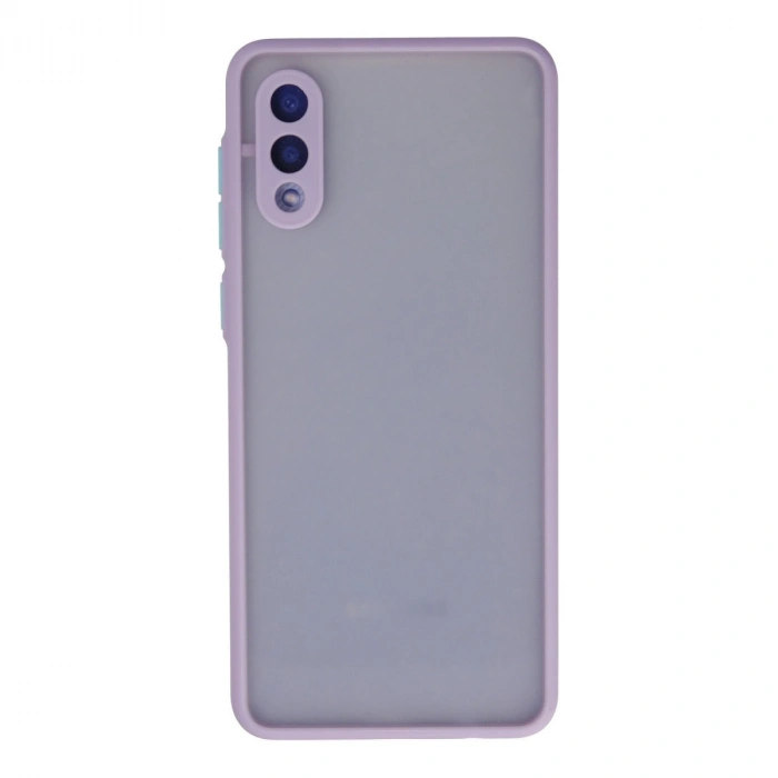 Samsung Galaxy A02 Kılıf Montreal Silikon Kapak - Mor