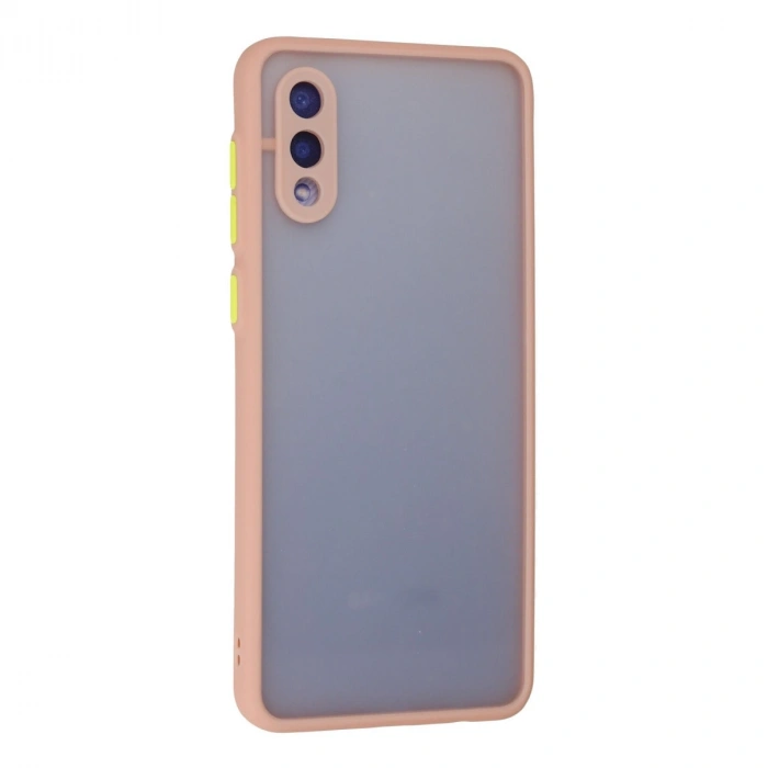 Samsung Galaxy A02 Kılıf Montreal Silikon Kapak - Pembe