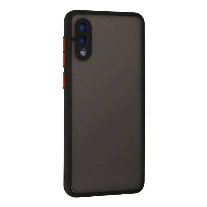 Samsung Galaxy A02 Kılıf Montreal Silikon Kapak - Siyah