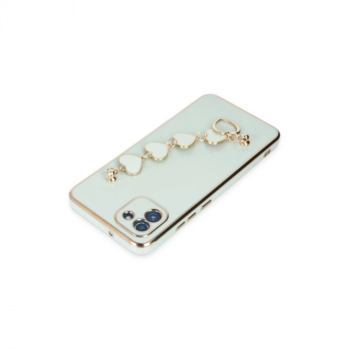 Samsung Galaxy A03 Kılıf Esila Silikon - Su Yeşili