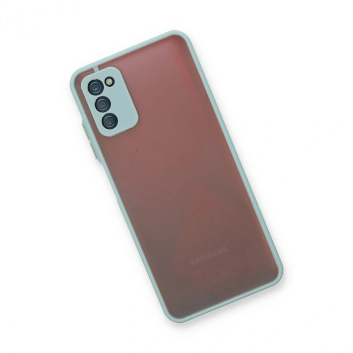 Samsung Galaxy A03s Kılıf Montreal Silikon Kapak - Turkuaz