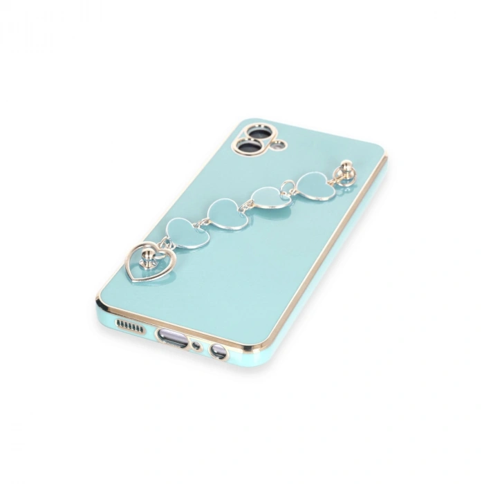 Samsung Galaxy A04 Kılıf Esila Silikon - Su Yeşili