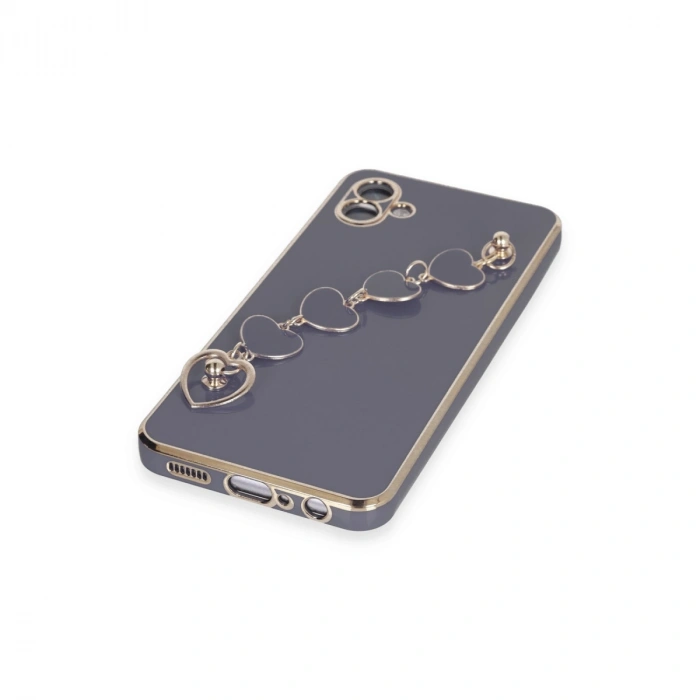 Samsung Galaxy A04e Kılıf Esila Silikon - Gri