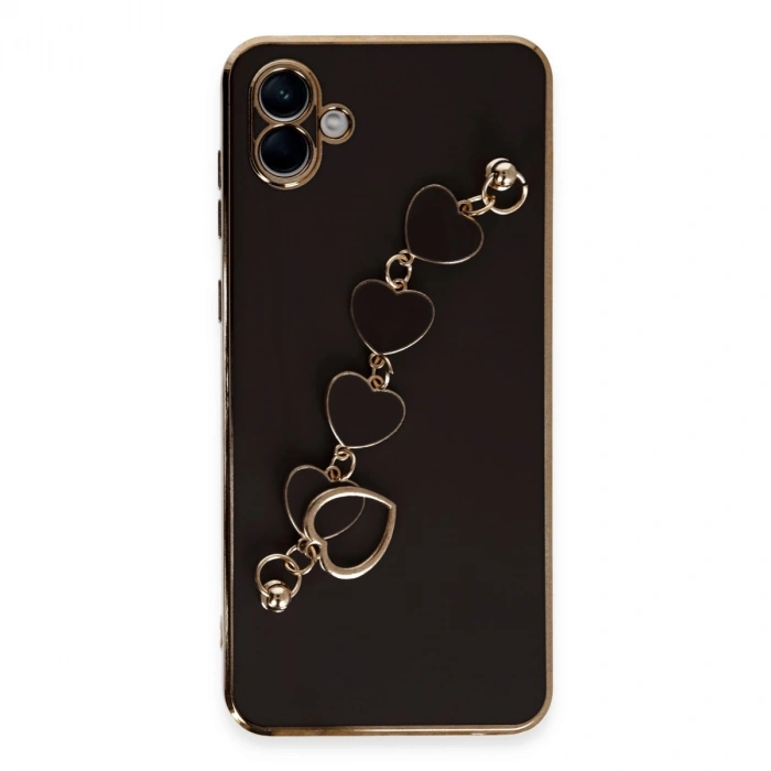 Samsung Galaxy A04e Kılıf Esila Silikon - Siyah