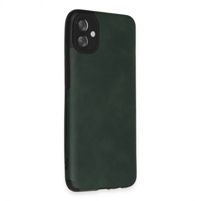 Samsung Galaxy A04e Kılıf Loop Deri Silikon - Yeşil