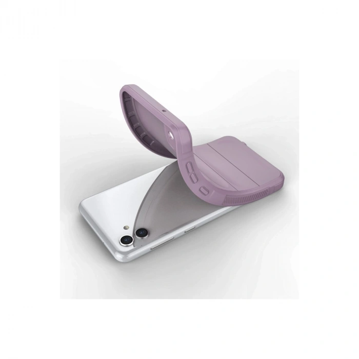 Samsung Galaxy A04e Kılıf Optimum Silikon - Mor