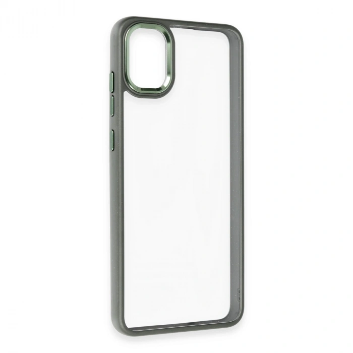 Samsung Galaxy A05 Kılıf Power Silikon - Koyu Yeşil