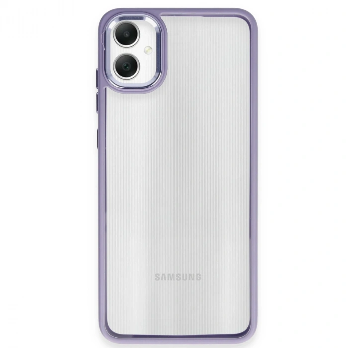 Samsung Galaxy A05 Kılıf Power Silikon - Lila