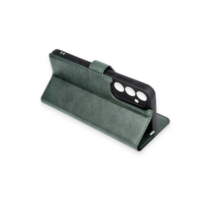 Samsung Galaxy A05s Kılıf Trend S Plus Kapaklı Kılıf - Taba