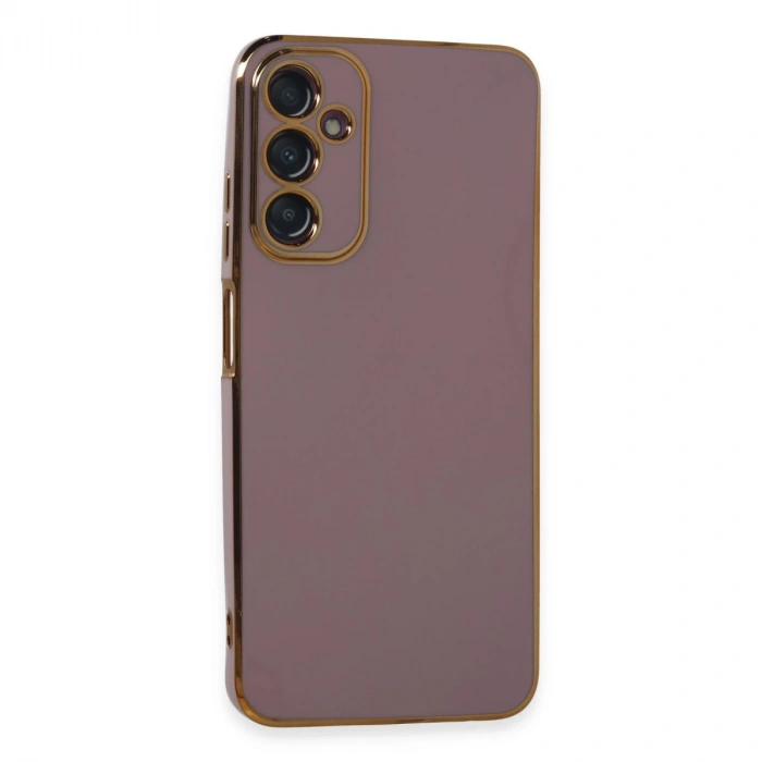 Samsung Galaxy A05s Kılıf Volet Silikon - Mor