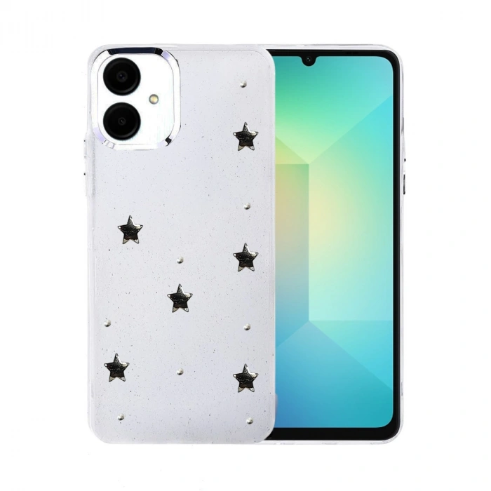 Samsung Galaxy A06 Fiyonk Desenli Kapak - Desen 4