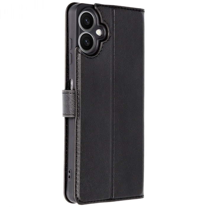 Samsung Galaxy A06 Kılıf Trend S Plus Kapaklı Kılıf - Siyah