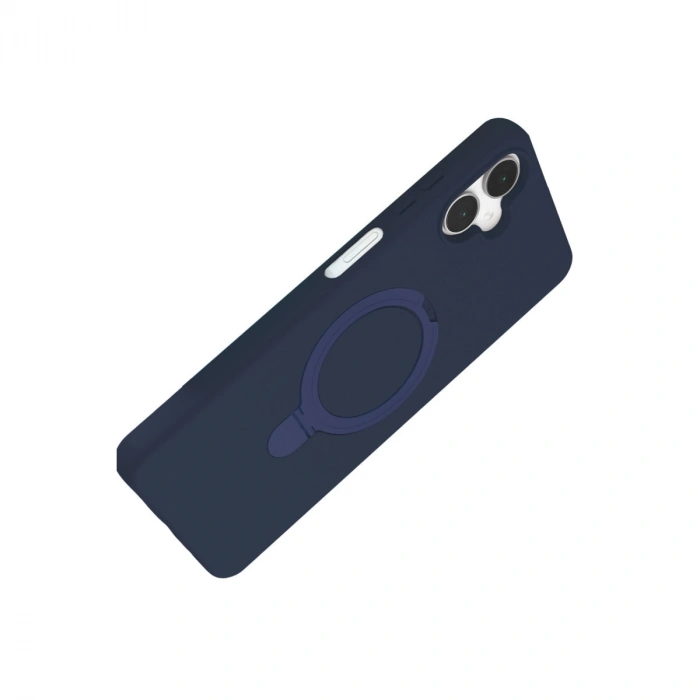 Samsung Galaxy A06 Regal Magsafe Standlı Kapak - Lacivert