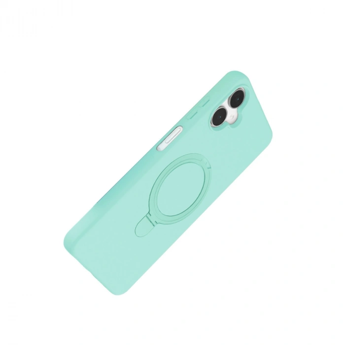 Samsung Galaxy A06 Regal Magsafe Standlı Kapak - Su Yeşili