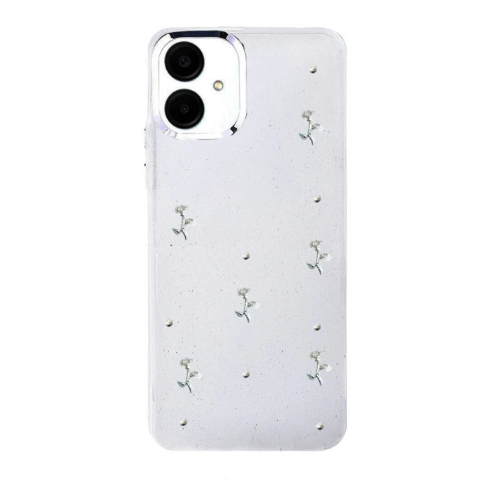 Samsung Galaxy A07 4g Fiyonk Desenli Kapak - Desen 4