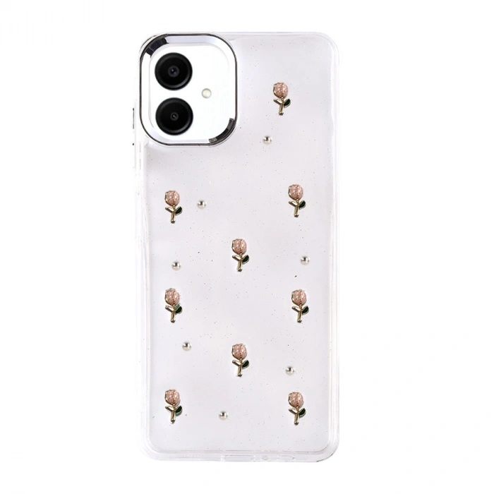 Samsung Galaxy A07 4g Fiyonk Desenli Kapak - Desen 6
