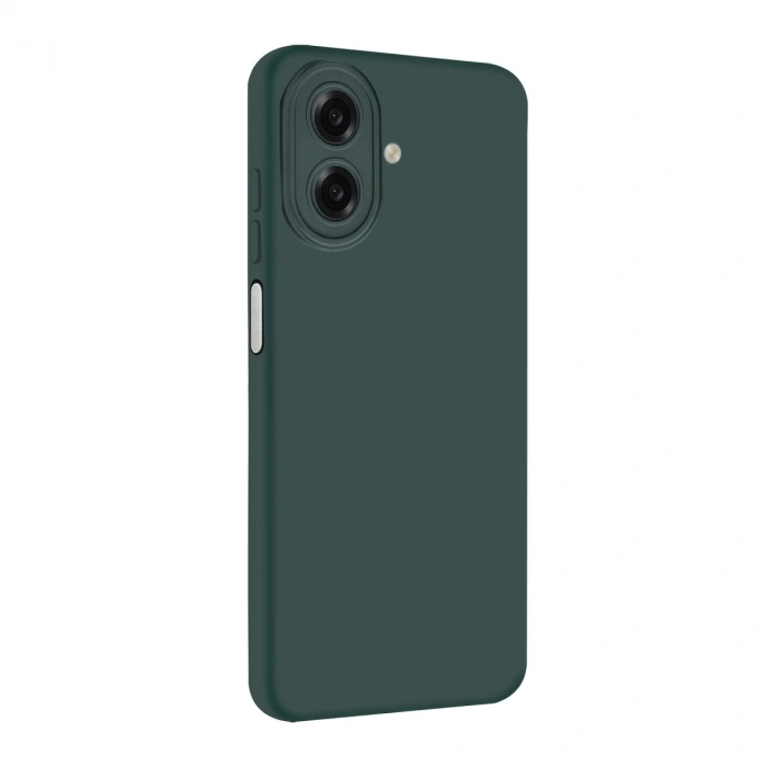 Samsung Galaxy A07 4g Nano İçi Kadife Silikon - K.yeşil