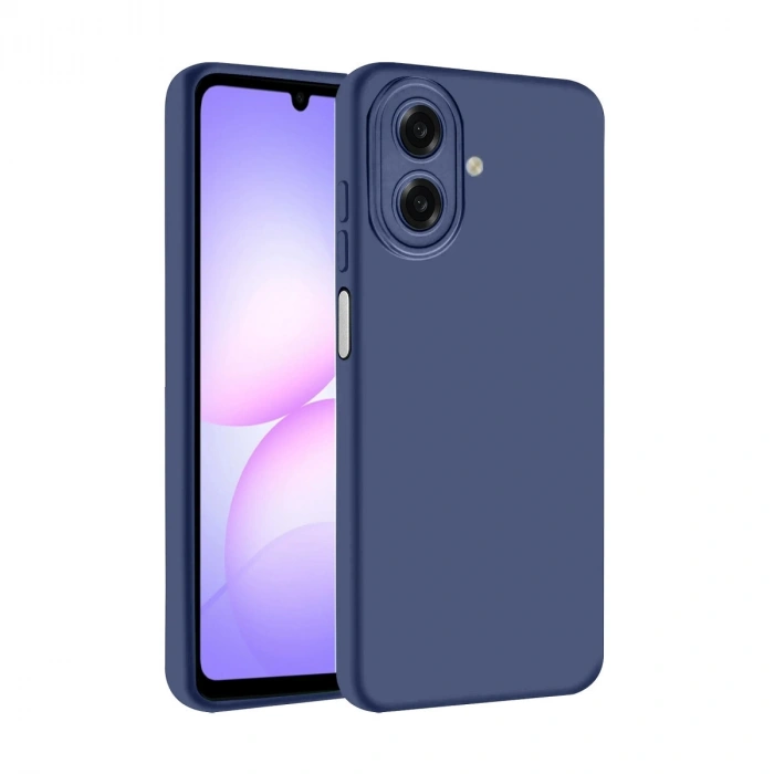 Samsung Galaxy A07 First Silikon - Lacivert