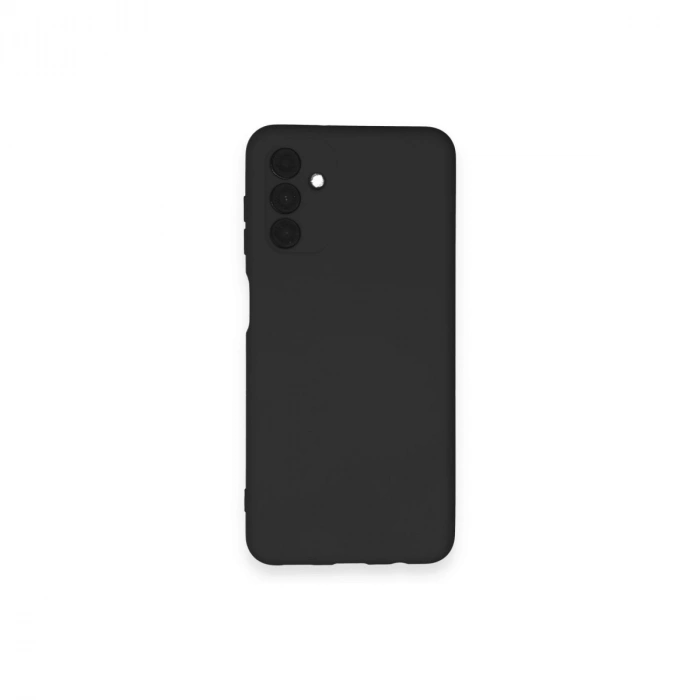 Samsung Galaxy A14 4g Kılıf Nano İçi Kadife Silikon - Siyah