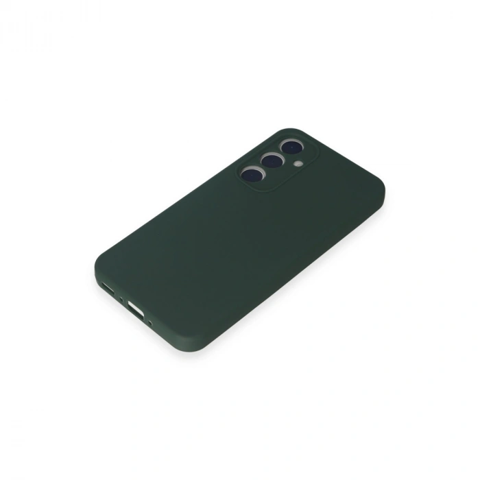 Samsung Galaxy A15 4g Kılıf First Silikon - Koyu Yeşil