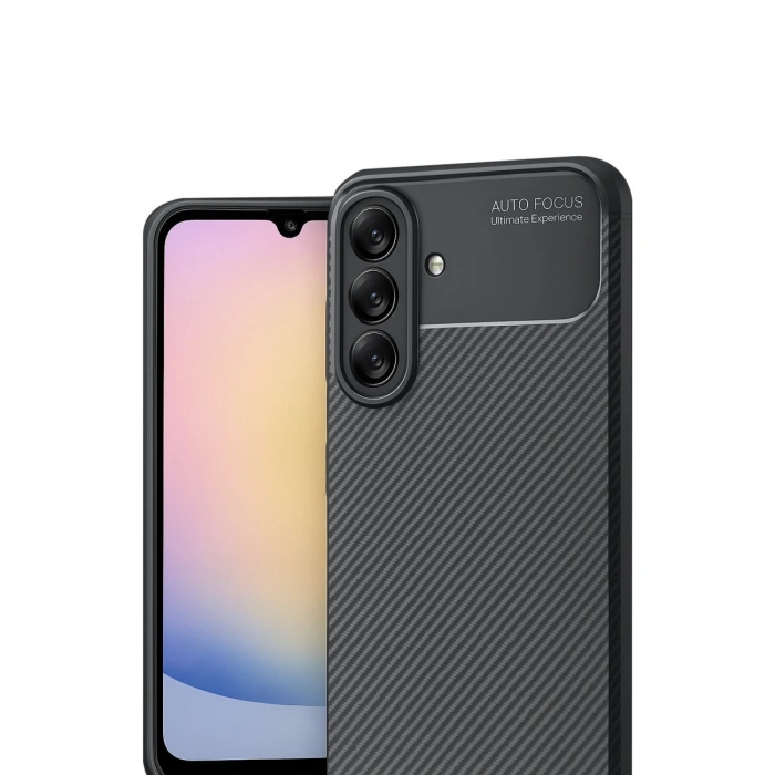 Samsung Galaxy A17 5g Auto Focus Karbon Kapak - Siyah