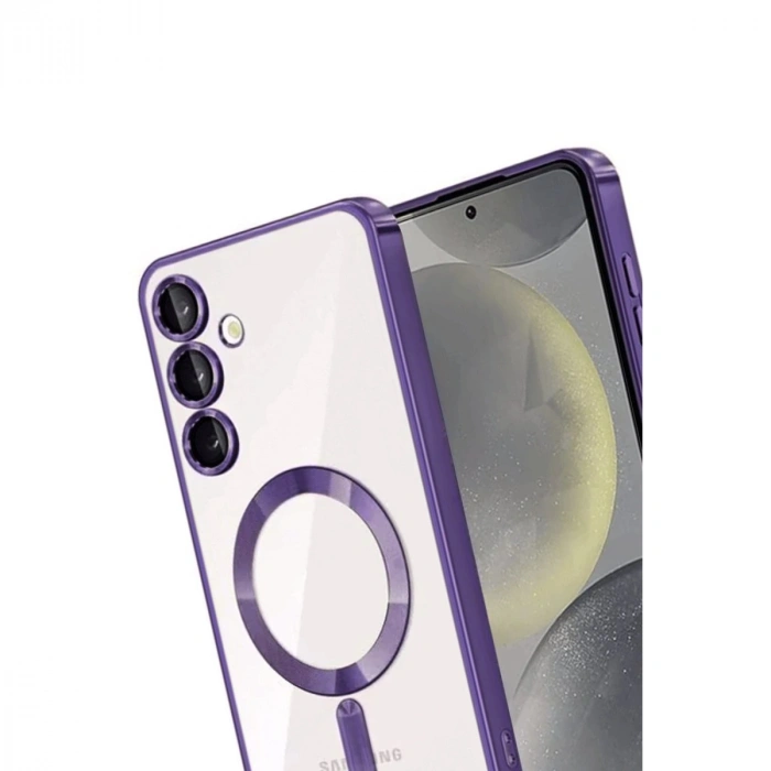 Samsung Galaxy A17 5g Kross Magneticsafe Kapak - Mor