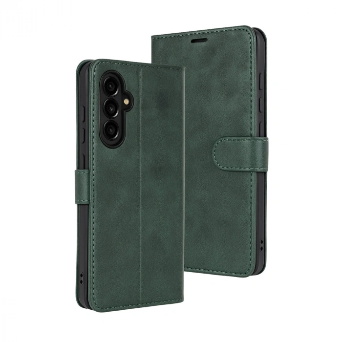 Samsung Galaxy A17 5g Trend S Plus Kapaklı Kılıf - Yeşil