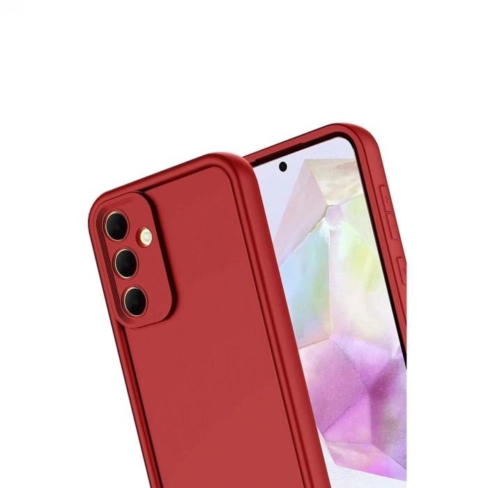 Samsung Galaxy A17 5g Viera Silikon - Kırmızı