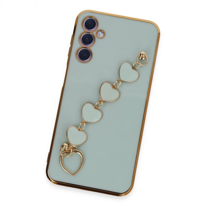 Samsung Galaxy A24 4g Kılıf Esila Silikon - Su Yeşili