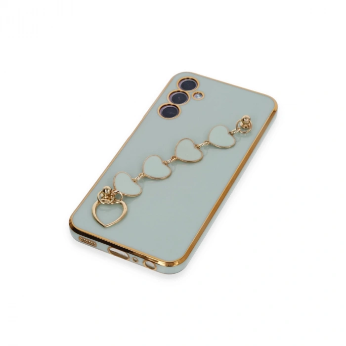 Samsung Galaxy A24 4g Kılıf Esila Silikon - Su Yeşili