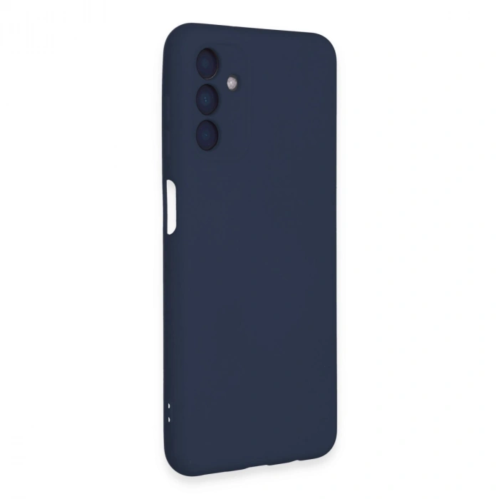 Samsung Galaxy A24 4g Kılıf Nano İçi Kadife Silikon - Lacivert