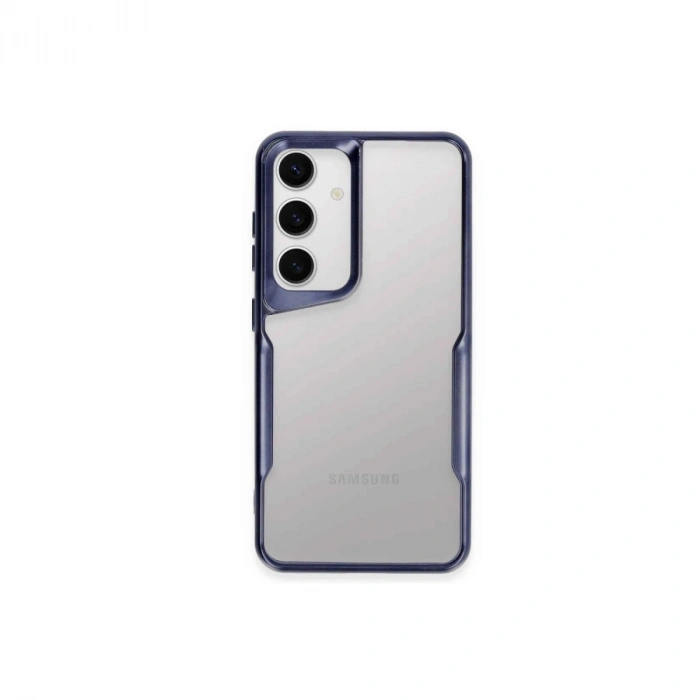 Samsung Galaxy A25 5g Kılıf Boyi Silikon Kapak - Lacivert