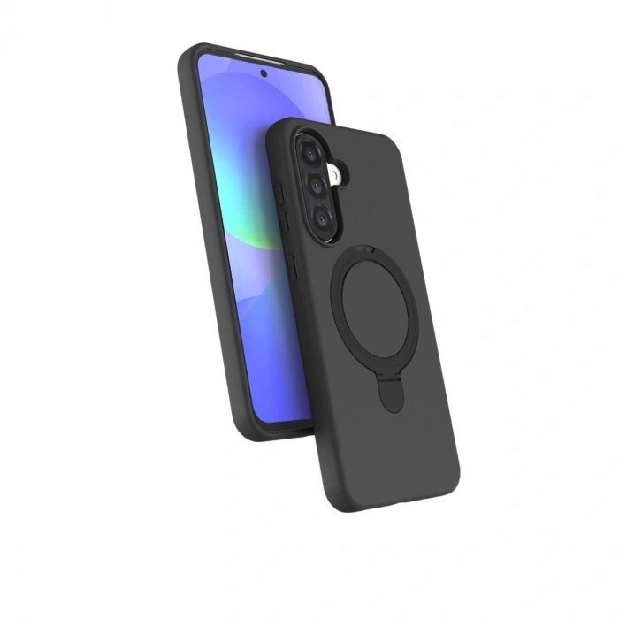 Samsung Galaxy A26 Regal Magsafe Standlı Kapak - Siyah