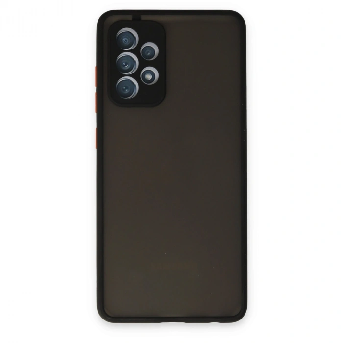 Samsung Galaxy A32 Kılıf Montreal Silikon Kapak - Siyah