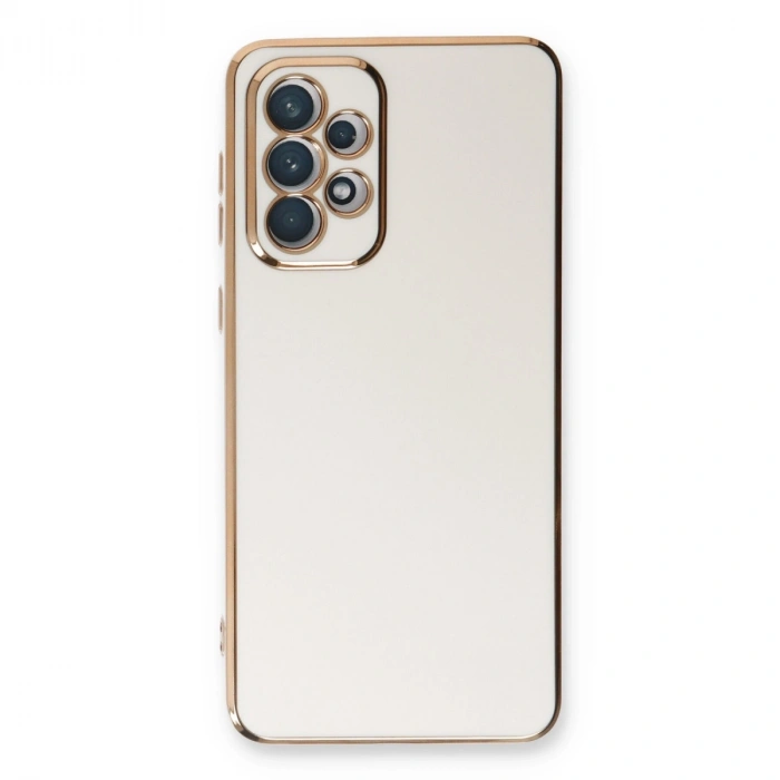 Samsung Galaxy A33 5g Kılıf Volet Silikon - Beyaz