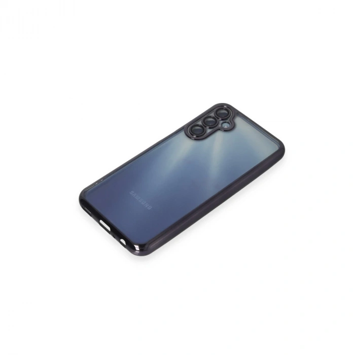 Samsung Galaxy A35 5g Kılıf Razer Lensli Silikon - Mor