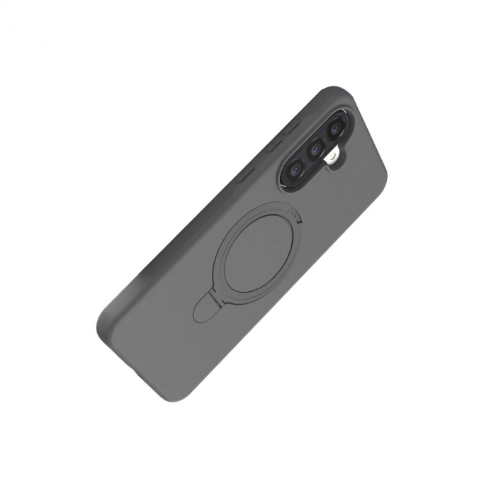 Samsung Galaxy A36 Regal Magsafe Standlı Kapak - Titan Gri
