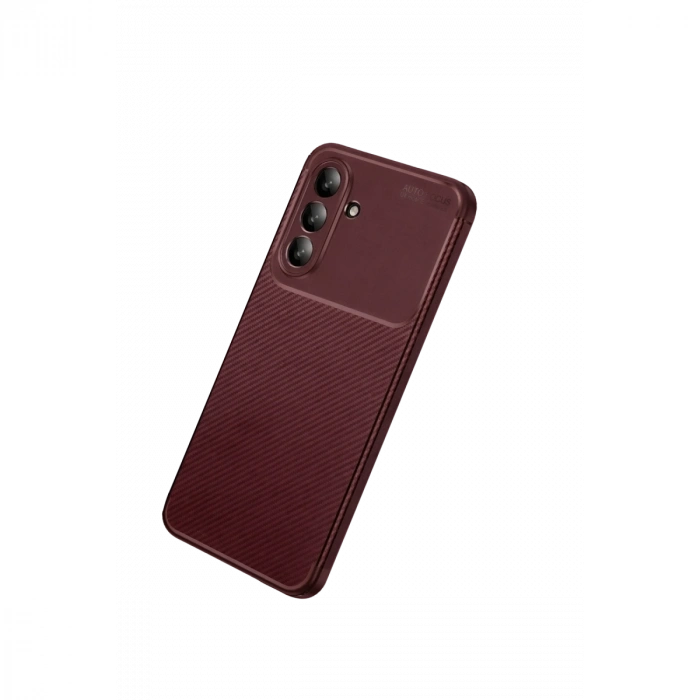 Samsung Galaxy A37 5g Auto Focus Karbon Kapak - Bordo