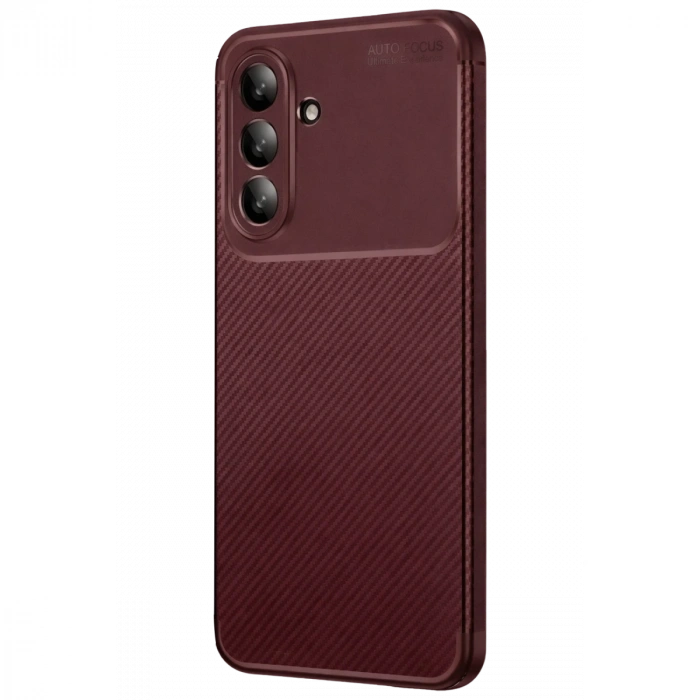 Samsung Galaxy A37 5g Auto Focus Karbon Kapak - Bordo