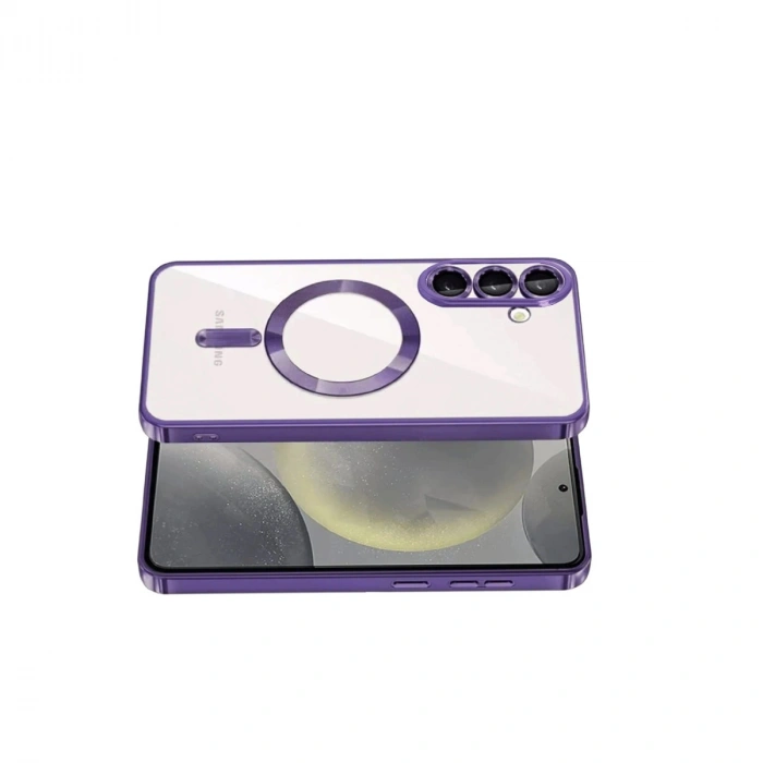 Samsung Galaxy A37 5g Kross Magneticsafe Kapak - Mor