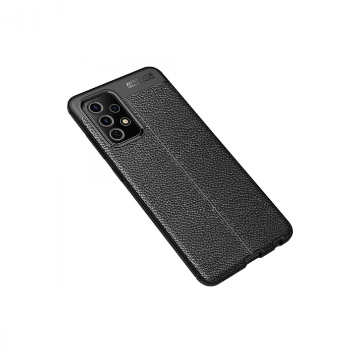 Samsung Galaxy A52 Kılıf Auto Focus Kapak - Siyah