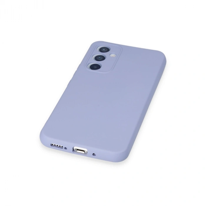 Samsung Galaxy A54 5g Kılıf Nano İçi Kadife Silikon - Lila