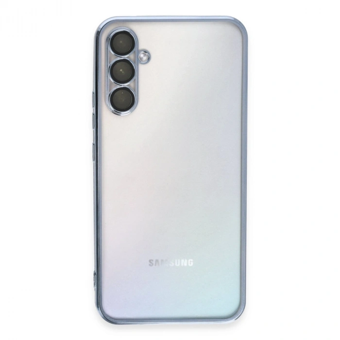 Samsung Galaxy A54 5g Kılıf Razer Lensli Silikon - Açık Mavi