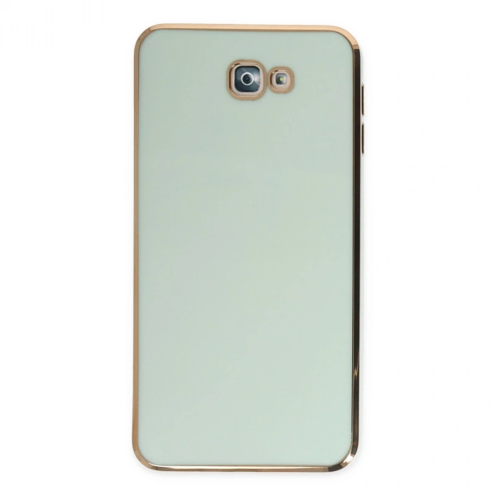 Samsung Galaxy J7 Prime Kılıf Volet Silikon - Açık Yeşil