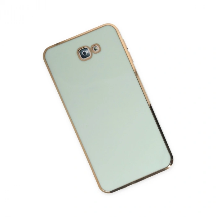 Samsung Galaxy J7 Prime Kılıf Volet Silikon - Açık Yeşil