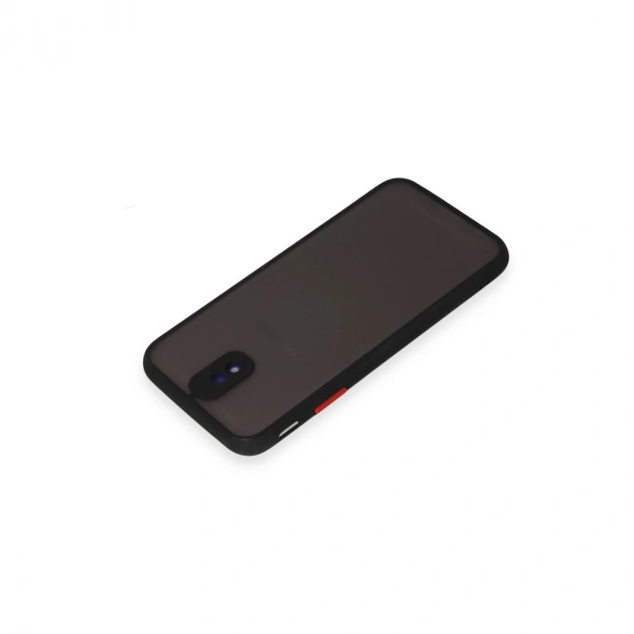 Samsung Galaxy J7 Pro / J730 Kılıf Montreal Silikon Kapak - Siyah