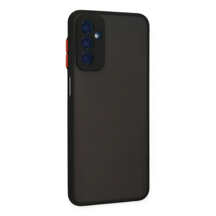 Samsung Galaxy M13 Kılıf Montreal Silikon Kapak - Siyah